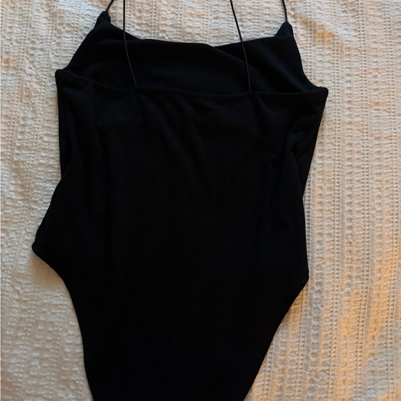 [M] Zara Black Strappy Bodysuit - Picture 4 of 5